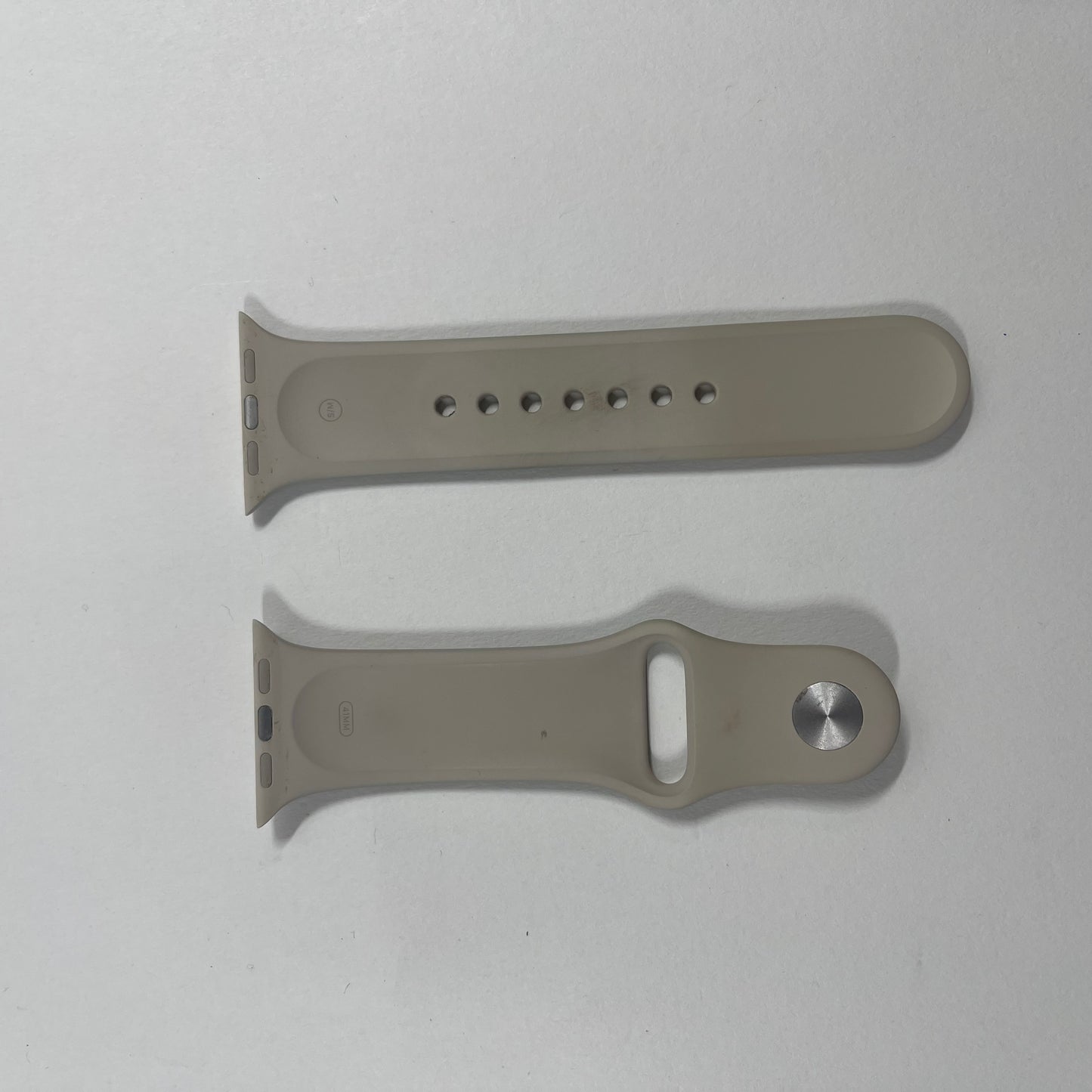 Broken Unlocked Apple Watch Series 7 41MM Aluminum Beige A2475 Bad Battery
