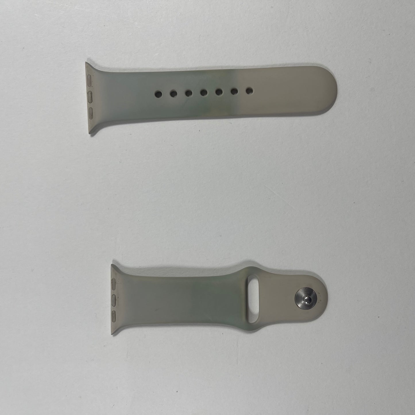 Broken Unlocked Apple Watch Series 7 41MM Aluminum Beige A2475 Bad Battery