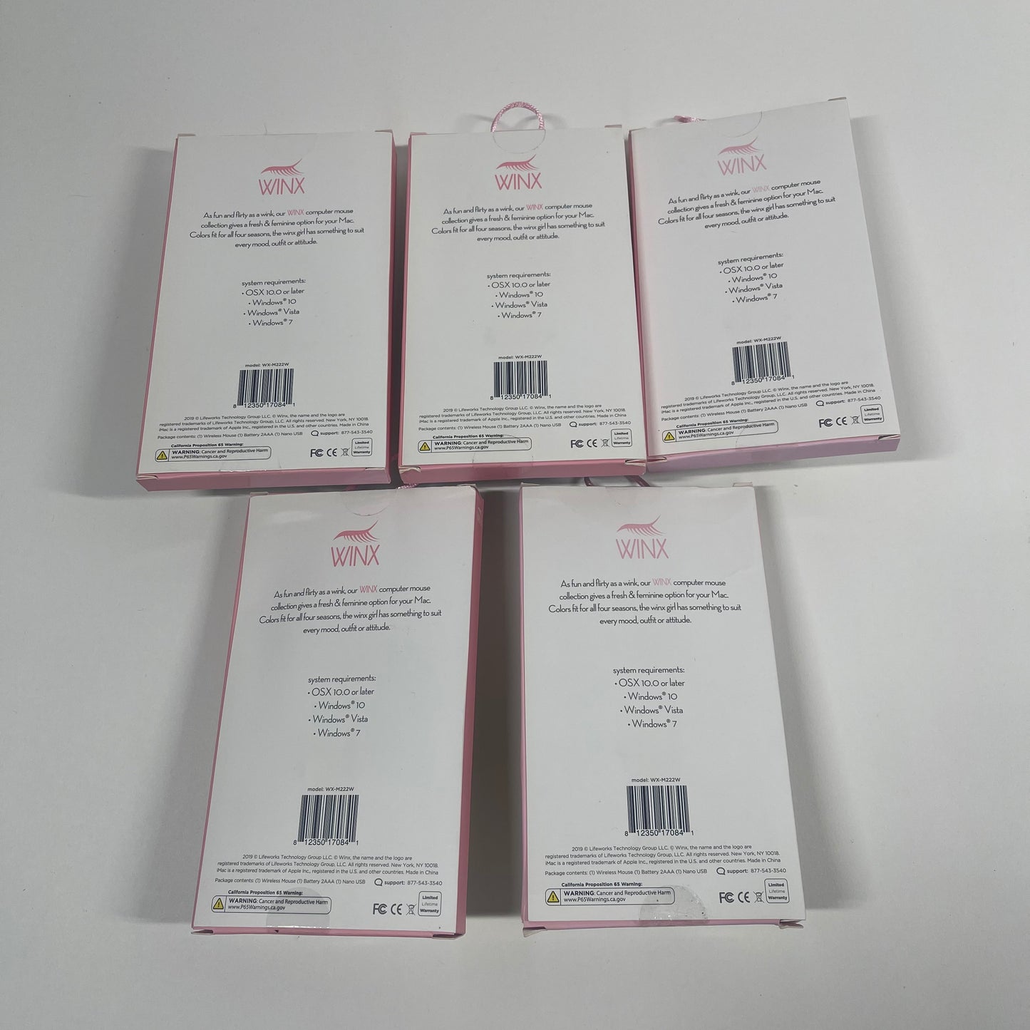 New Winx Reese Wireless Mouse WX-M222W