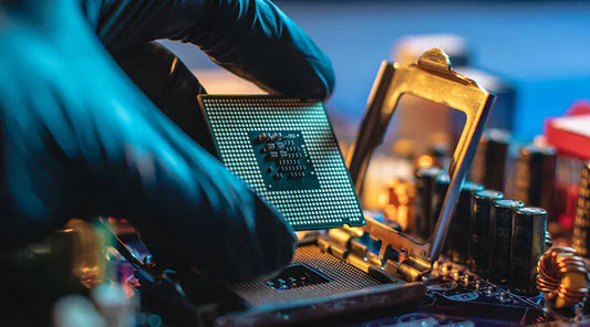 High-performance desktop CPU displayed at PayMore Kennesaw