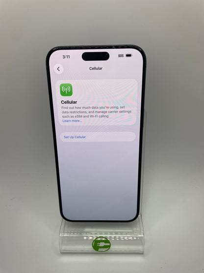 Factory Unlocked Apple iPhone 15 Pro Max 256GB Black Titanium MU663LL/A