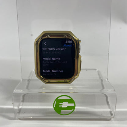 GPS Only Apple Watch Series 7 41MM Starlight Aluminum MKNK3LL/A