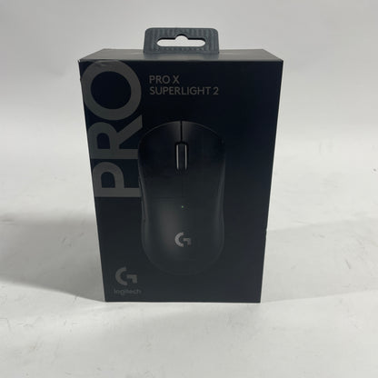 New Logitech Pro X Superlight 2 MR0089 Wireless Wireless Mouse Black