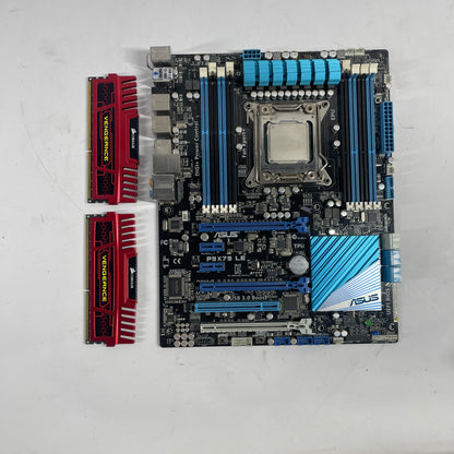 Asus ASUS P9X79 LE LGA 2011-3 Intel I7-3820 Quad Core 3.60GHz ATX