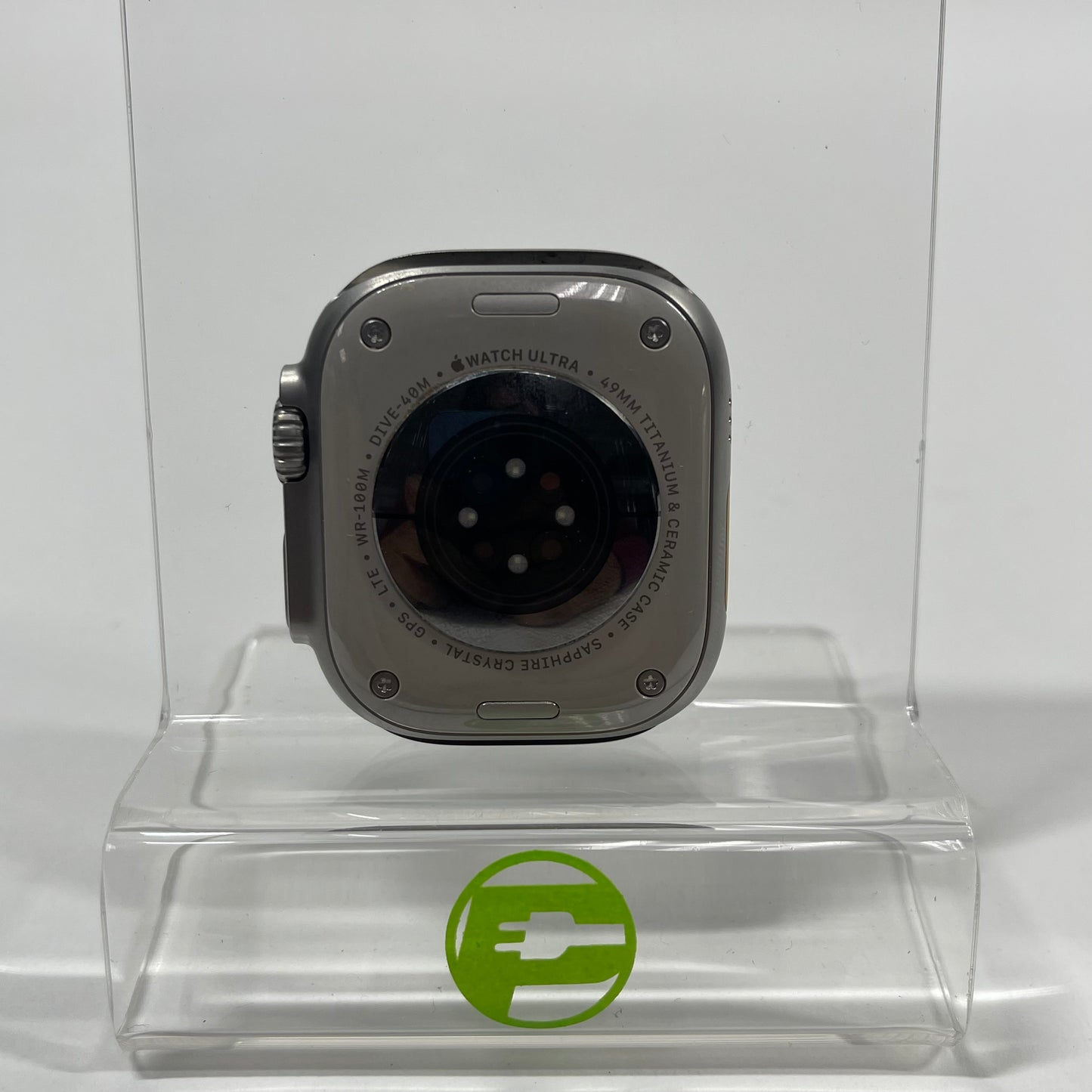 Unlocked Apple Watch Ultra 2 49MM Black Titanium Beige Nylon Band MREY3LW/A