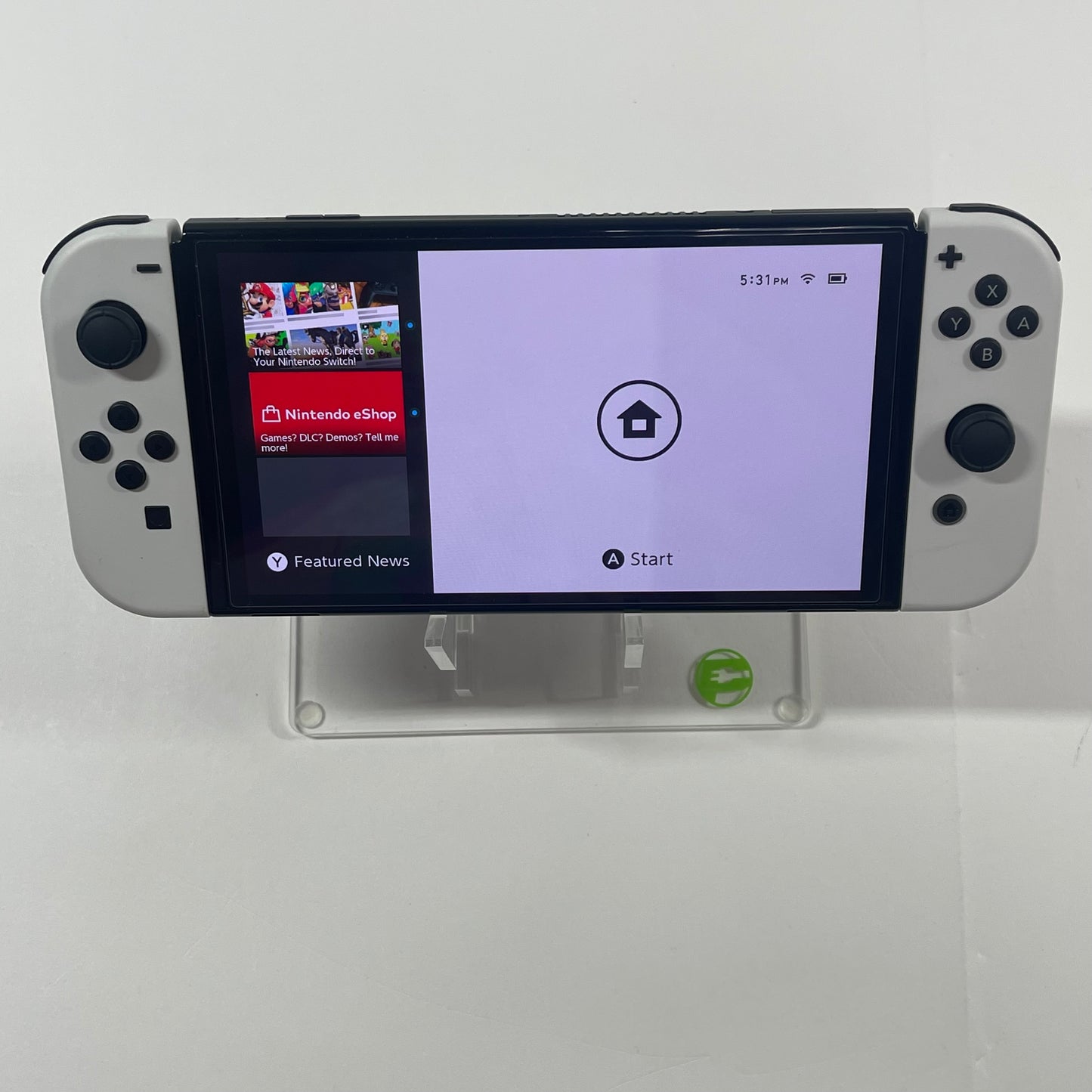 Nintendo Switch OLED Video Game Console HEG-001 Arctic White