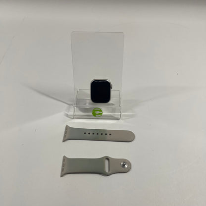 Broken Unlocked Apple Watch Series 7 41MM Aluminum Beige A2475 Bad Battery