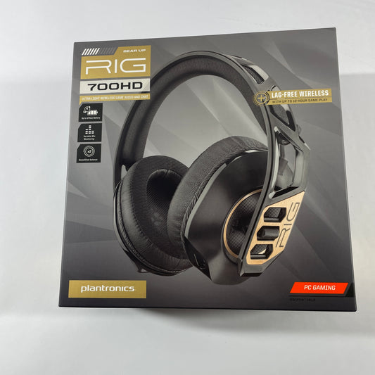 New Other RIG 700HD Wireless Over-Ear Bluetooth Headphones Black 211233-01